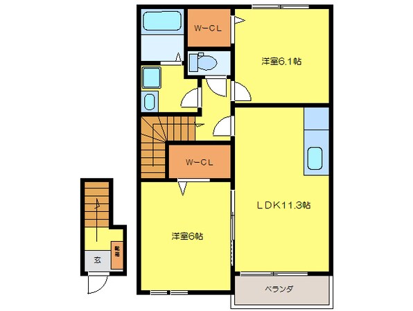 ソフィアの物件間取画像